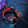 Навушники Hoco Drift Gaming headphones W104 black-red