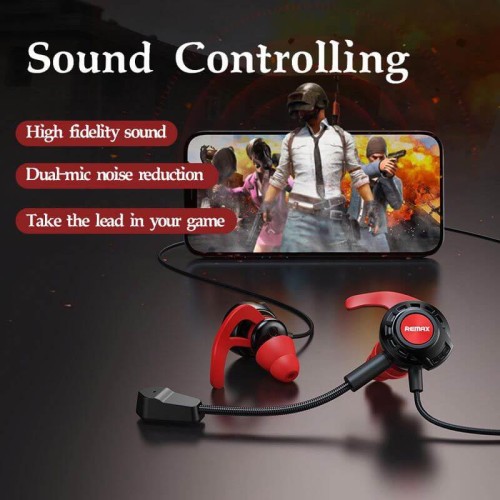 Навушники REMAX Type-C Gaming Headphone RM-755 black