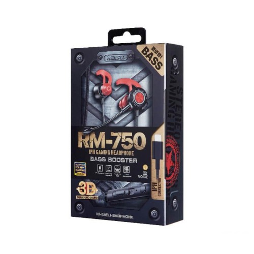 Навушники REMAX Lightning Gaming Headphone RM-750 black