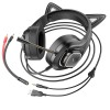 Навушники HOCO Cute cat luminous cat ear gaming headphones W107 elf