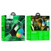 Навушники HOCO Rich gaming headphones W109 RGB |AUX+USB, 2m| black