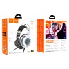 Навушники HOCO Resource gaming headphones W110 |USB+AUX| white