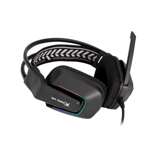 Навушники XTRIKE ME wired headset GH-712 |3.5mm*1+USB, RGB| black