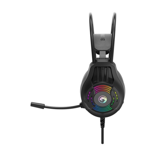 Навушники MARVO Wired Headset H8326 |USB+3.5mm, RGB| black