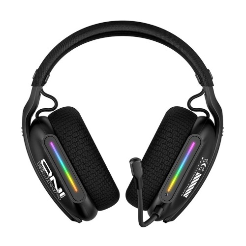 Навушники Onikuma Tri Mode gaming headphones GT808 |BT5.3/2.4G/3.5mm, 18/60H, RGB| black