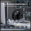 Навушники Onikuma wired gaming headphones X91 |3.5mm+USB, RGB| black