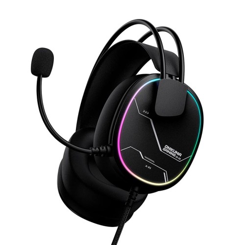 Навушники Onikuma wired gaming headphones X91 |3.5mm+USB, RGB| black