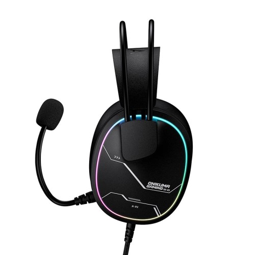 Навушники Onikuma wired gaming headphones X91 |3.5mm+USB, RGB| black
