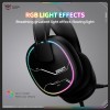 Навушники Onikuma wired gaming headphones X91 |3.5mm+USB, RGB| black