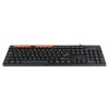 Клавіатура Meetion USB Multimedia Keyboard K600M |Eng/ru розгортка| black