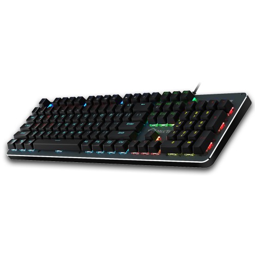 Клавіатура Meetion LED Mechanical Gaming Keyboard MK007 |Ukr/ru/EN розгортка| black