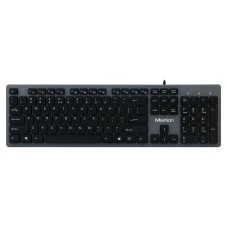 Клавіатура Meetion USB Standard Chocolate Ultrathin Keyboard K841 |Ukr/ru/EN розгортка| black