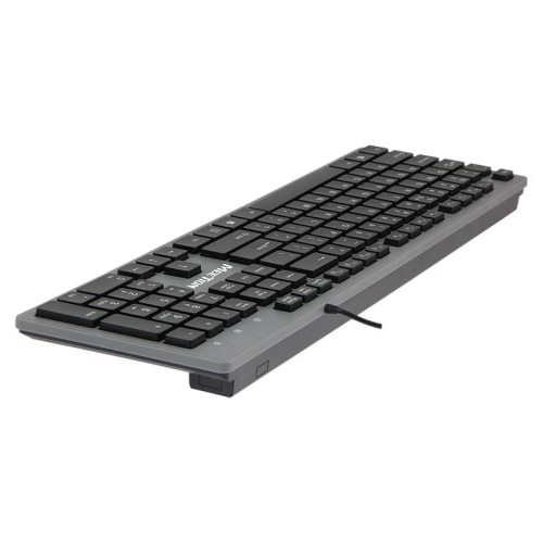 Клавіатура Meetion USB Standard Chocolate Ultrathin Keyboard K841 |Ukr/ru/EN розгортка| black