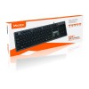 Клавіатура Meetion USB Standard Chocolate Ultrathin Keyboard K841 |Ukr/ru/EN розгортка| black