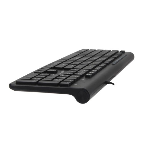 Клавіатура Meetion Wired Standard Multimedia Ultrathin Keyboard K842M |Eng/ru розгортка| black