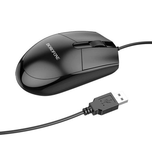 Набір office Combo BOROFONE Business keyboard and mouse set BG6 (Keyboard RU/ENG розгортка/Mouse) black