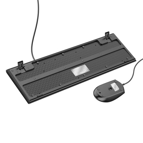 Набір office Combo BOROFONE Business keyboard and mouse set BG6 (Keyboard RU/ENG розгортка/Mouse) black