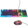 Набір Combo HOCO Luminous gaming keyboard and mouse set GM18 |Eng/ru розгортка| black