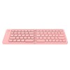 Клавіатура Meetion Foldable Keyboard MT-BTK001 |BT, 150 day standbuy, Type-C Charging| pink