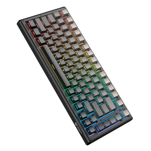 Клавиатура Onikuma (2.4G+Bluetooth+wired) With RGB Mechanical Keyboard 82 Keys G83 |ENG Layouts| black