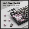 Клавиатура Onikuma (2.4G+Bluetooth+wired) With RGB Mechanical Keyboard 82 Keys G83 |ENG Layouts| black