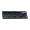 Клавіатура XTRIKE ME wired keyboard KB-309 BK |100 Keys, RGB, EN Layout| black