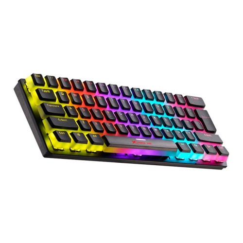 Ігрова клавіатура XTRIKE ME mechanical keyboard GK-985P  ENG Layots |61keys, 21 keys anti-ghosting| black