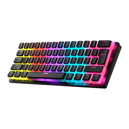 Ігрова клавіатура XTRIKE ME mechanical keyboard GK-985P  ENG Layots |61keys, 21 keys anti-ghosting| black