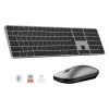 Набір Meetion Wireless Combo ikey C230 2-in-1 (keyboard+mouse) |BT/2.4G| (UA/ru/EN Layouts) silver