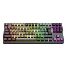 Ігрова клавіатура Meetion Tri-Mode RGB Backlit Mechanical Keyboard MK14 |BT5.0/2.4G/Wired| (Укр/рос/Англ розгортка) black