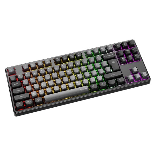 Ігрова клавіатура Meetion Tri-Mode RGB Backlit Mechanical Keyboard MK14 |BT5.0/2.4G/Wired| (Укр/рос/Англ розгортка) black