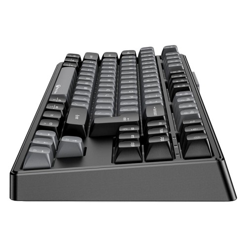 Ігрова клавіатура Meetion Tri-Mode RGB Backlit Mechanical Keyboard MK14 |BT5.0/2.4G/Wired| (Укр/рос/Англ розгортка) black