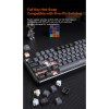Ігрова клавіатура Meetion Tri-Mode RGB Backlit Mechanical Keyboard MK14 |BT5.0/2.4G/Wired| (Укр/рос/Англ розгортка) black