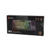Ігрова клавіатура Meetion Tri-Mode RGB Backlit Mechanical Keyboard MK14 |BT5.0/2.4G/Wired| (Укр/рос/Англ розгортка) black