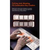 Ігрова клавіатура Meetion Tri-Mode RGB Backlit Mechanical Keyboard MK14 |BT5.0/2.4G/Wired| (Укр/рос/Англ розгортка) black