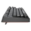 Ігрова клавіатура Meetion Tri-Mode RGB Backlit Mechanical Keyboard MK14 |BT5.0/2.4G/Wired| (Укр/рос/Англ розгортка) black