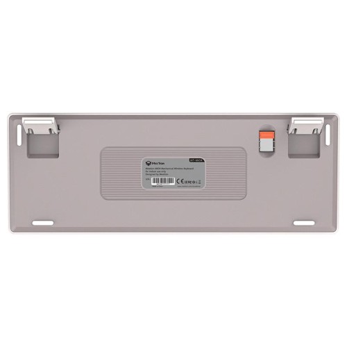 Ігрова клавіатура Meetion Tri-Mode RGB Backlit Mechanical Keyboard MK14 |BT5.0/2.4G/Wired| (Укр/рос/Англ розгортка) white