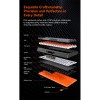 Ігрова клавіатура Meetion Tri-Mode RGB Backlit Mechanical Keyboard MK14 |BT5.0/2.4G/Wired| (Укр/рос/Англ розгортка) white