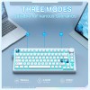Клавіатура Onikuma Tri Mode Mechanical RGB gaming keyboard 81 Keys MT706 |2.4G/BT/Type-C, ENG Layout black