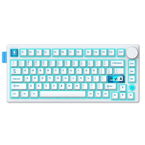Клавіатура Onikuma Tri Mode Mechanical RGB gaming keyboard 81 Keys MT706 |2.4G/BT/Type-C, ENG Layout black