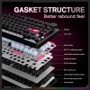 Клавіатура Onikuma Tri Mode Mechanical RGB gaming keyboard 81 Keys MT706 |2.4G/BT/Type-C, ENG Layout black
