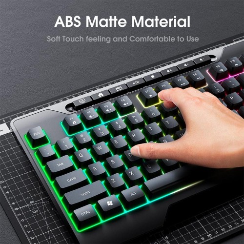 Клавіатура Onikuma wired gaming RGB keyboard 104 Keys G32 |ENG Layouts| black