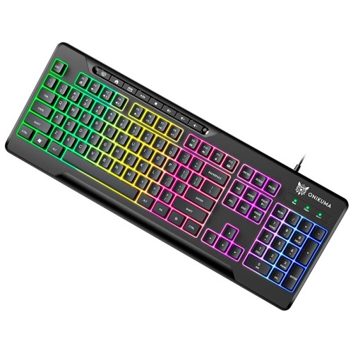 Клавіатура Onikuma wired gaming RGB keyboard 104 Keys G32 |ENG Layouts| black