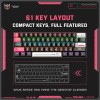 Клавіатура Onikuma USB with RGB Mechanical gaming keyboard 61 keys G55 |ENG Layouts| black