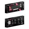 Клавіатура Onikuma USB with RGB Mechanical gaming keyboard 61 keys G55 |ENG Layouts| black