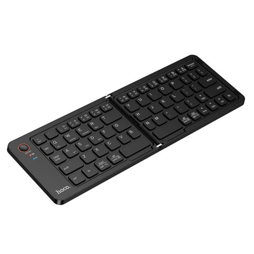Клавіатура HOCO Proficient mini folding wireless keyboard GM71 (english version) |67 Keys, BT5.2| black
