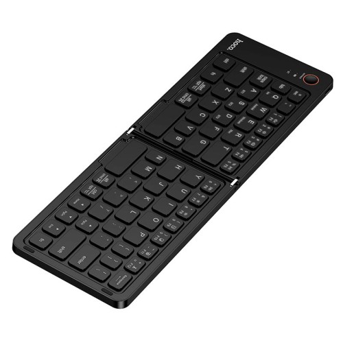 Клавіатура HOCO Proficient mini folding wireless keyboard GM71 (english version) |67 Keys, BT5.2| black
