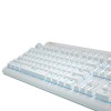 Клавіатура Meetion USB Wired mechanical gaming keyboard blue switch MK600MX (ukrainian version) |105 keys| white