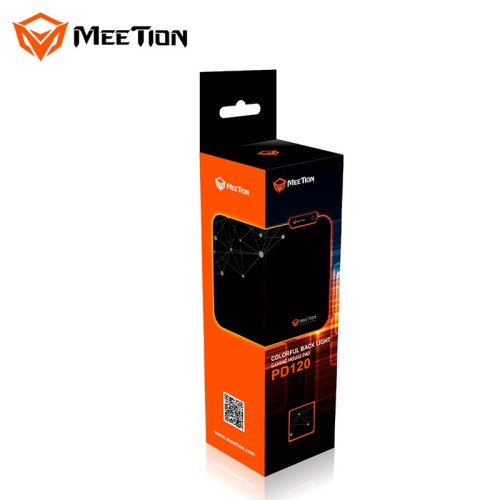 Килим для миші MeeTion Backlit Gaming Mouse Pad RGB MT-PD120 black