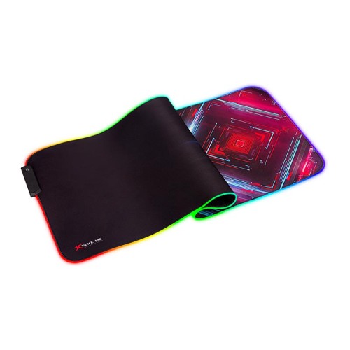 Килимок для миші XTRIKE ME MP-606 RGB Mouse Pad |800x300x4mm| black
